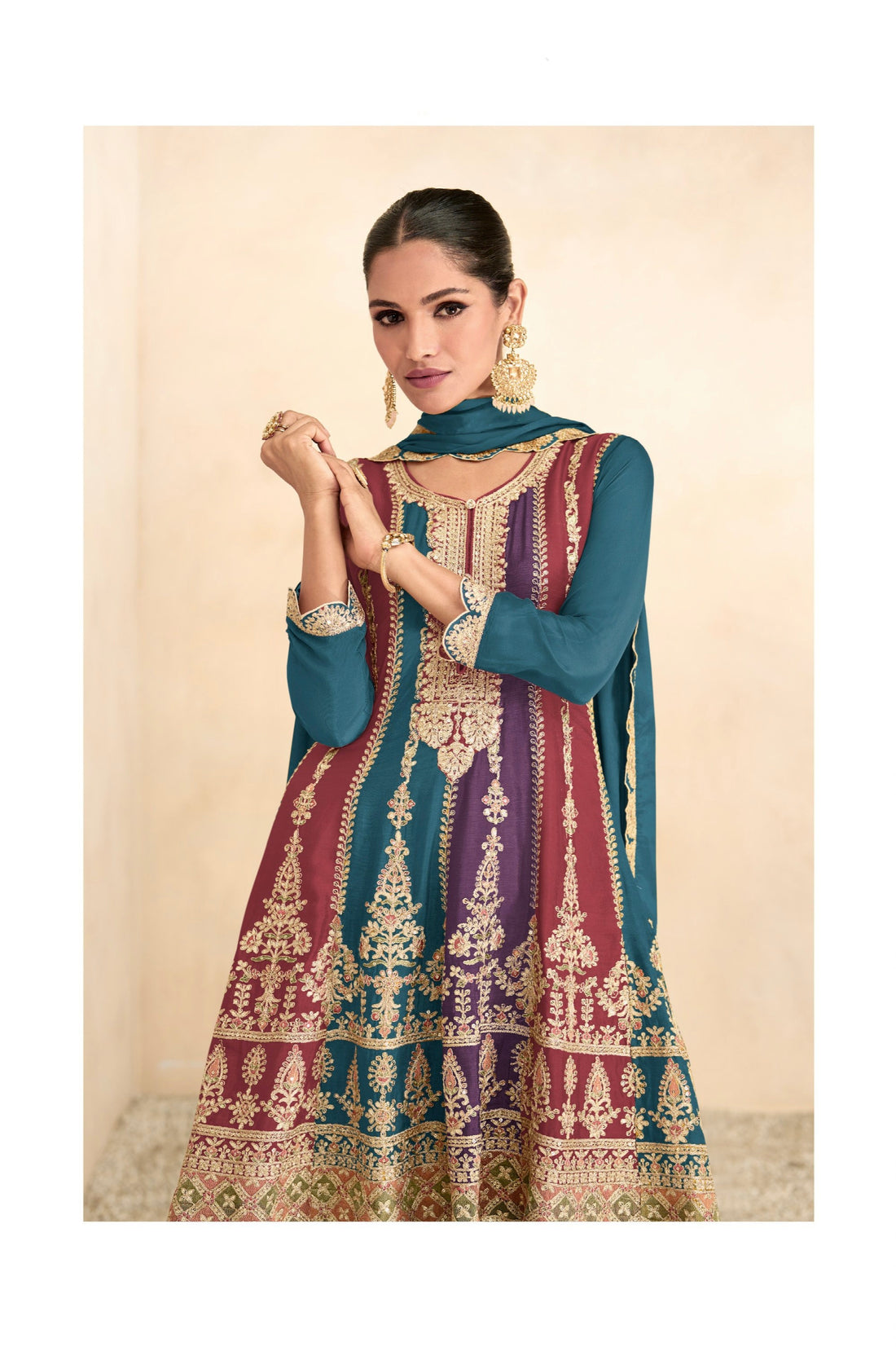 Designer Wedding Wear Latest Punjabi Style Salwar Suit