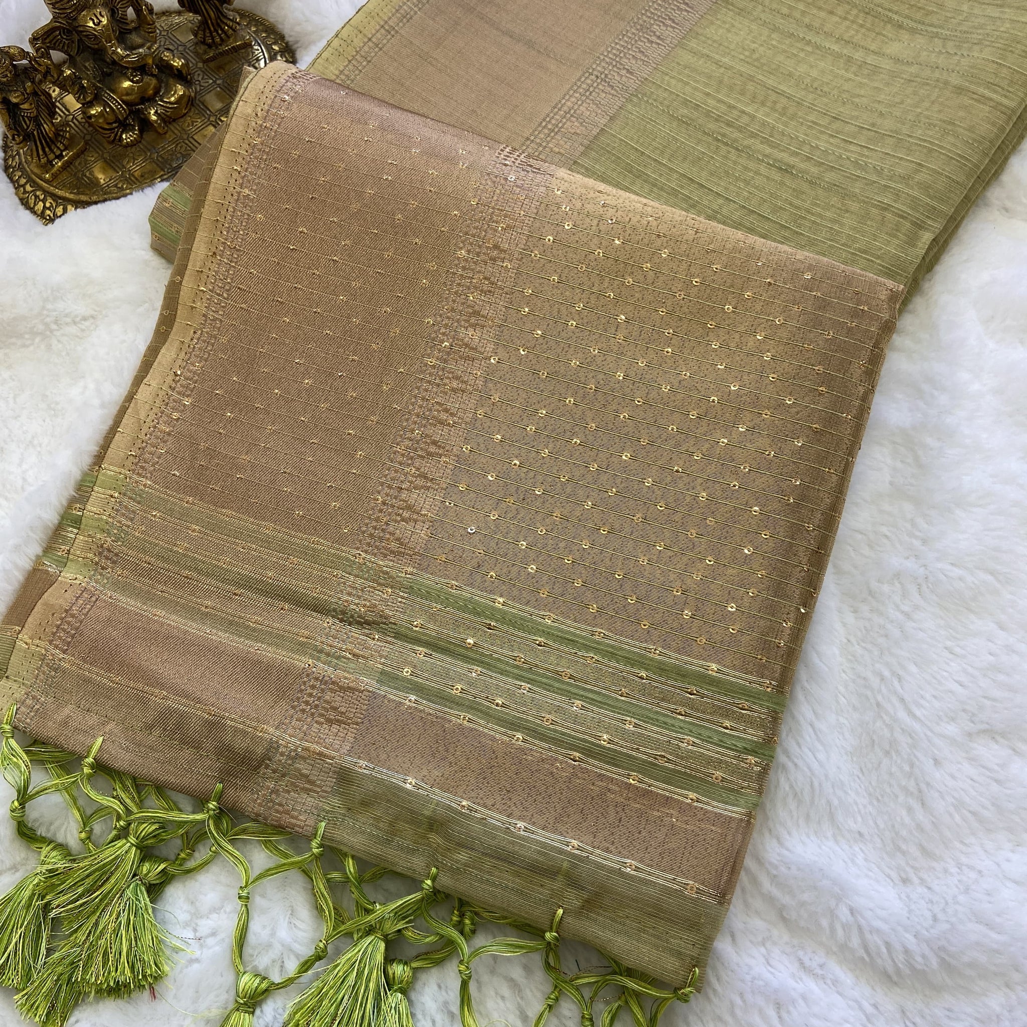 Beautiful Designer Soft Banarasi Tissue Silk Saree