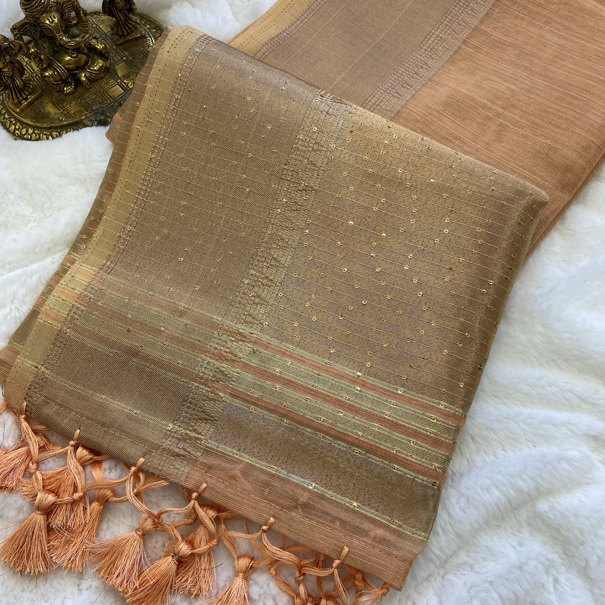 Beautiful Designer Soft Banarasi Tissue Silk Saree