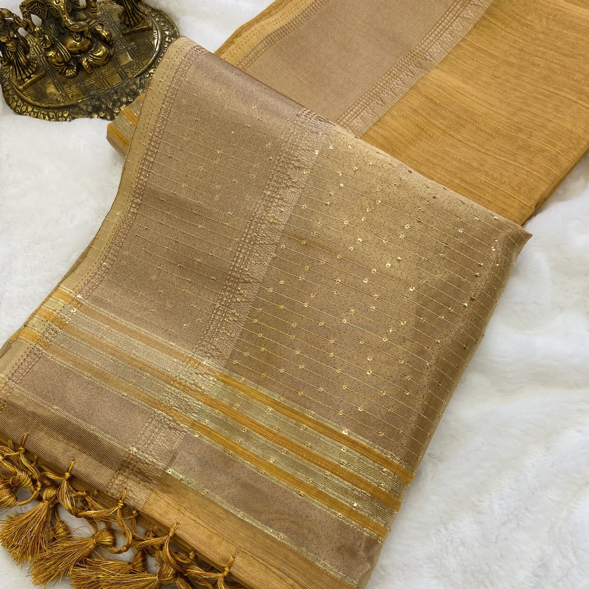 Beautiful Designer Soft Banarasi Tissue Silk Saree