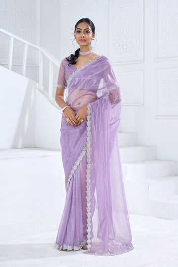 Beautiful Designer Mehek Twirll Soft Organza Swroski In All Over Saree