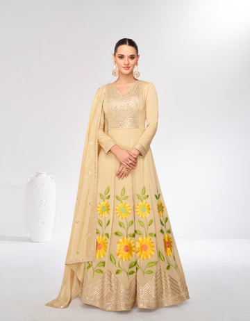 Designer Occasion Wear Latest Premium Silk Salwar Suit