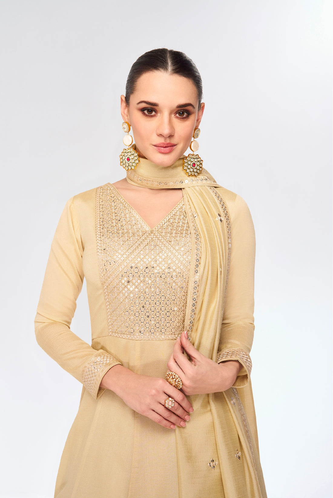 Designer Occasion Wear Latest Premium Silk Salwar Suit