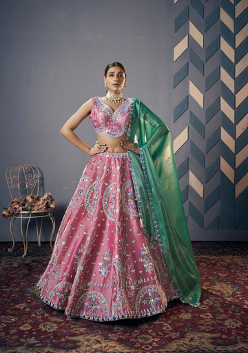 Designer Wedding Wear Latest handwork Lehenga Choli