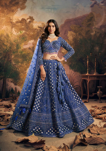 Beautiful Designer Wedding Wear Latest Pure Handwork Lehenga Choli