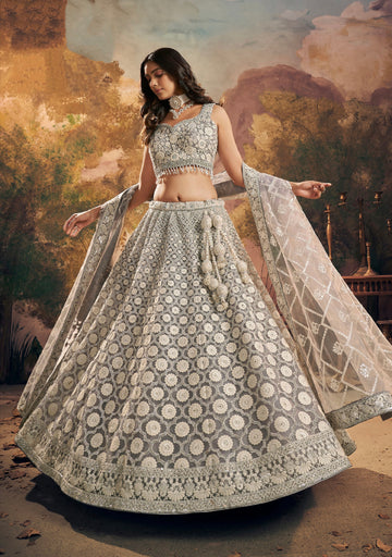 Beautiful Designer Wedding Wear Latest Pure Handwork Lehenga Choli