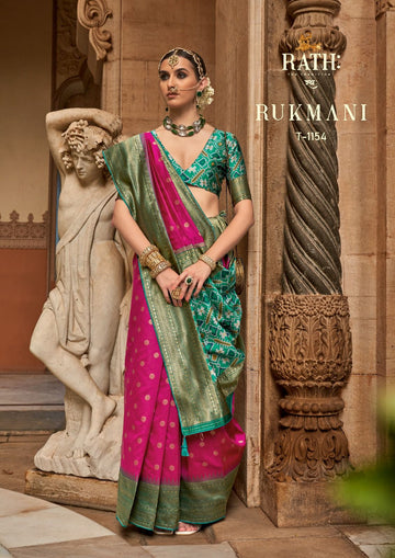 Beautiful Designer Summer Special Mrugnayani Cotton Silk Saree