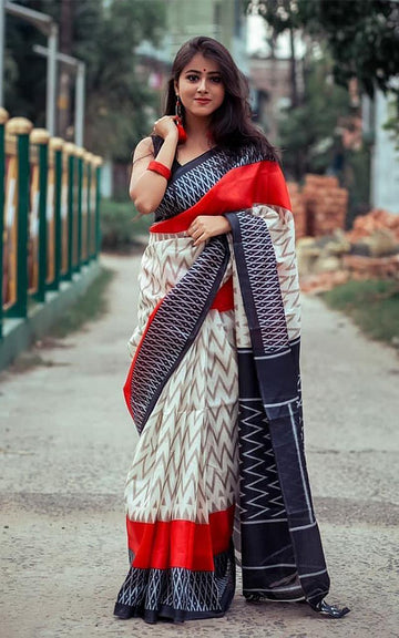 Beautiful Designer Soft Pure Cotton Saree