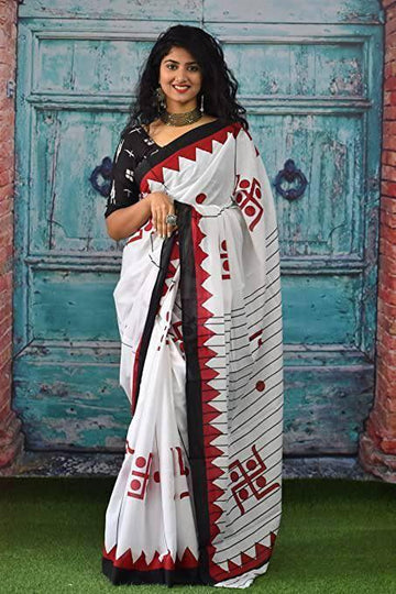 Beautiful Designer Soft Pure Cotton Saree