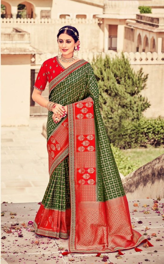 Beautiful Designer Summer Special Dola Silk Digital Print Saree