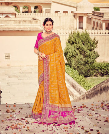 Beautiful Designer Summer Special Dola Silk Digital Print Saree