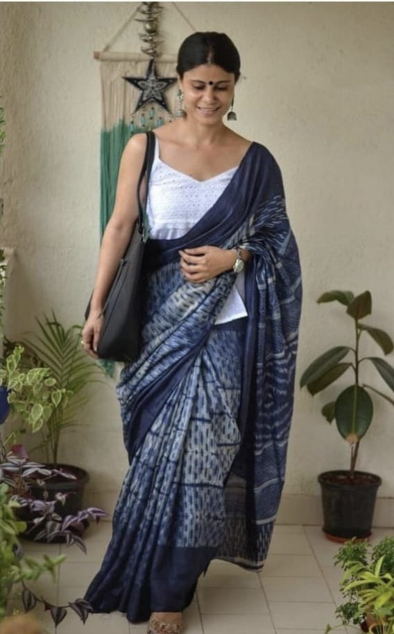 Mulmul Cotton Saree