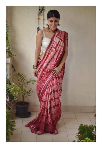 Mulmul Cotton Saree