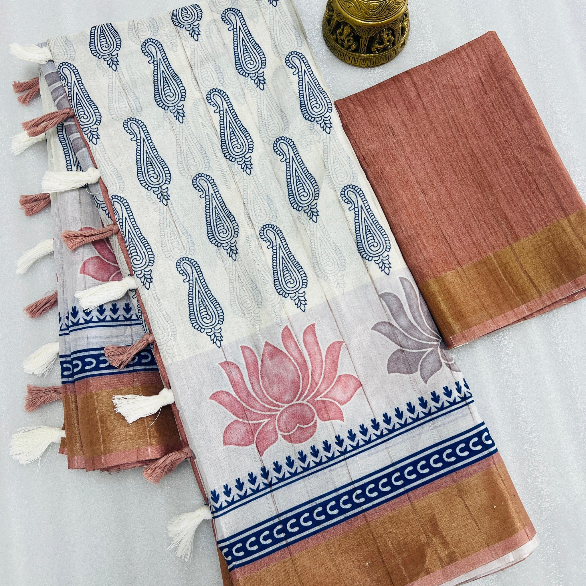 Beautiful Designer Summer Special Pure Cotton Saree