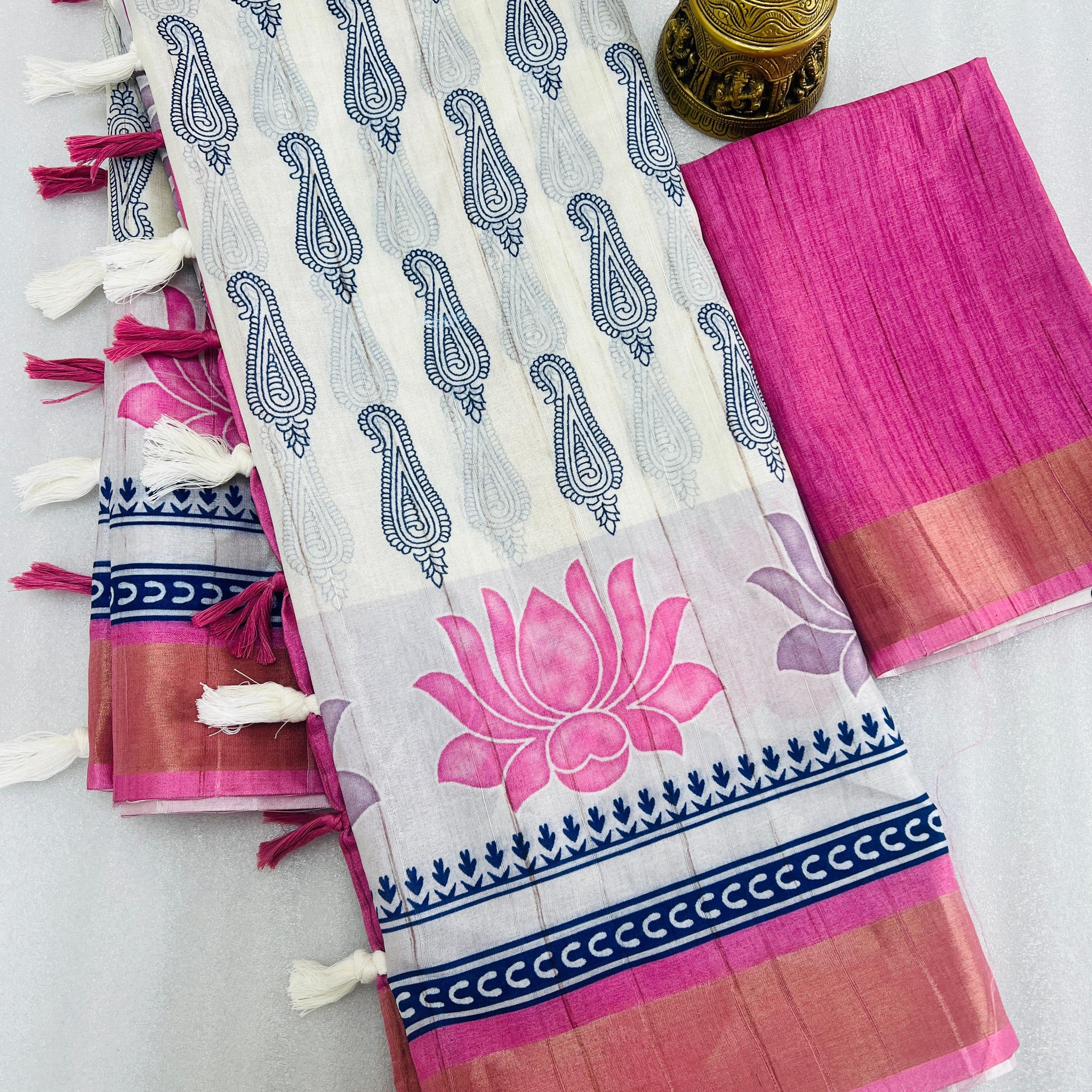 Beautiful Designer Summer Special Pure Cotton Saree