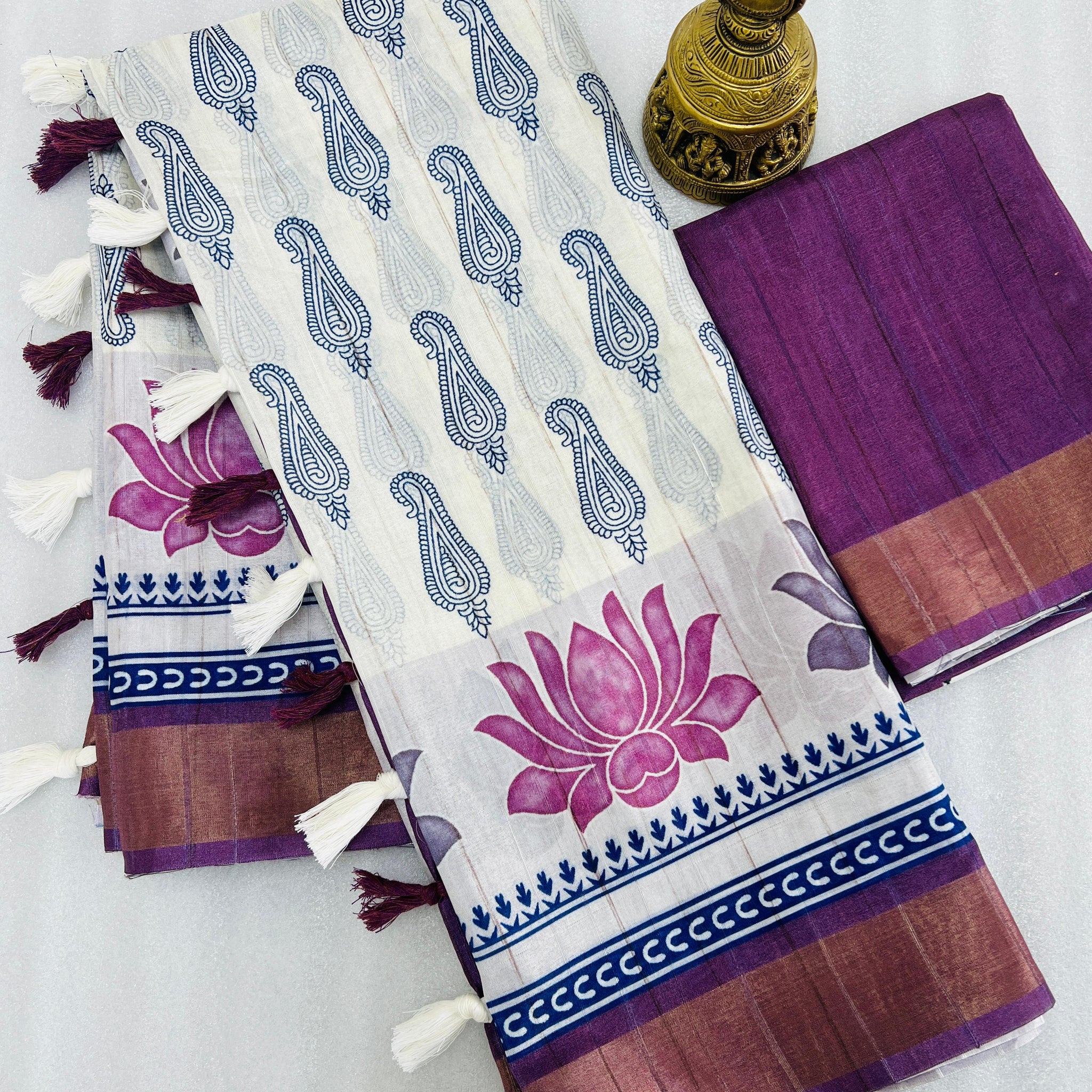 Beautiful Designer Summer Special Pure Cotton Saree