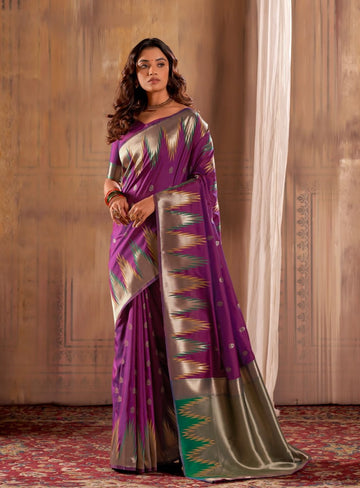 Beautiful Designer Menka Silk Festive Wear Soft Banarasi Saree