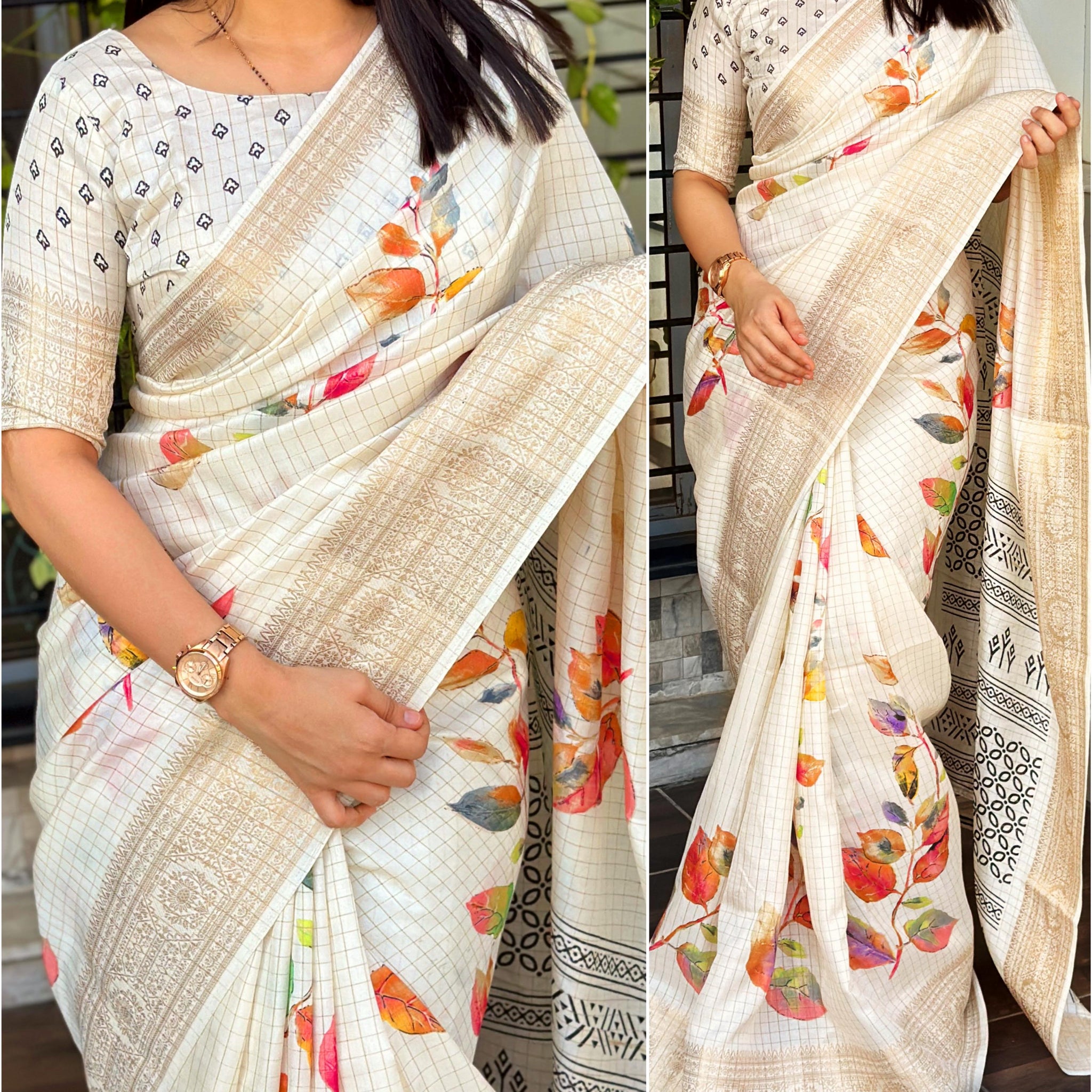 Cotton Silk Saree