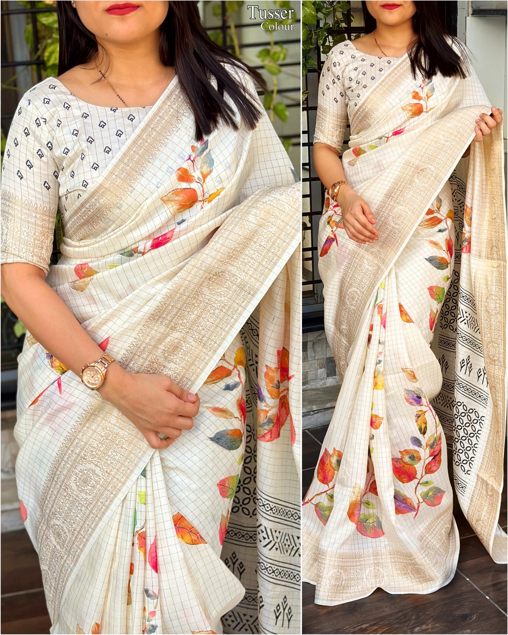 Cotton Silk Saree