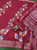 Cotton Silk Saree