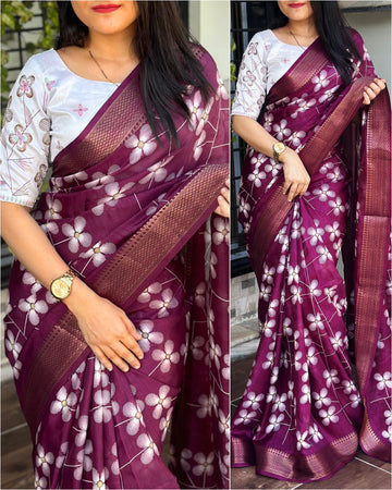 Cotton Silk Saree