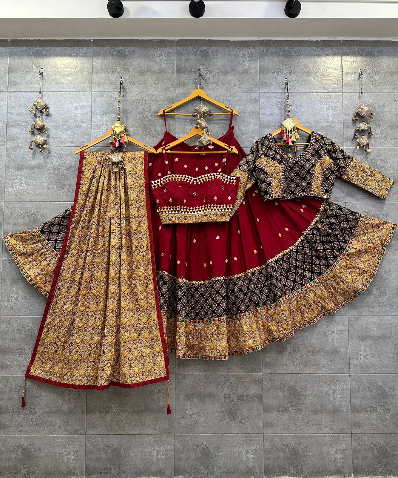 Beautiful Designer Navratri traditional Pure Cotton Chaniya Choli