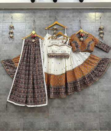 Beautiful Designer Navratri traditional Pure Cotton Chaniya Choli