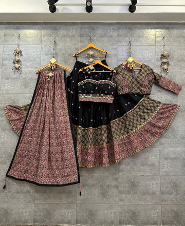 Beautiful Designer Navratri traditional Pure Cotton Chaniya Choli