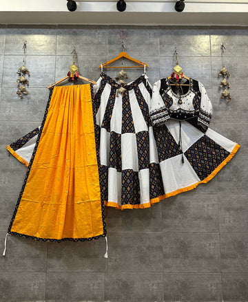 Beautiful Designer Navratri traditional Pure Cotton Chaniya Choli