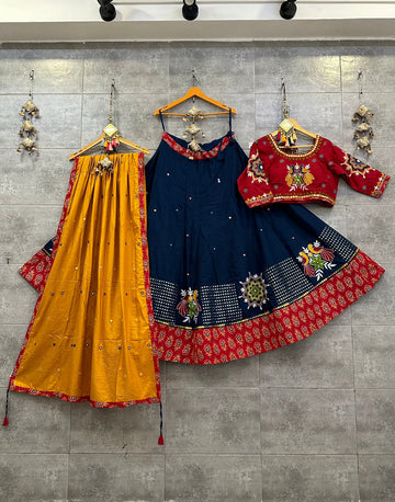 Beautiful Designer Navratri traditional Pure Cotton Chaniya Choli