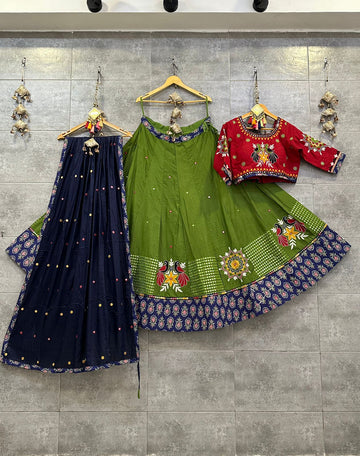 Beautiful Designer Navratri traditional Pure Cotton Chaniya Choli