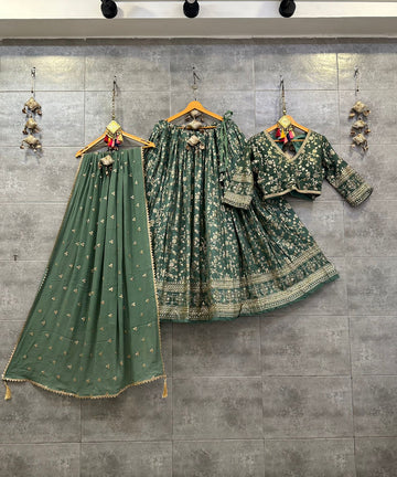 Beautiful Designer Pure Dolla Silk Chaniya Choli