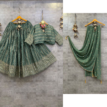 Beautiful Designer Pure Dolla Silk Chaniya Choli