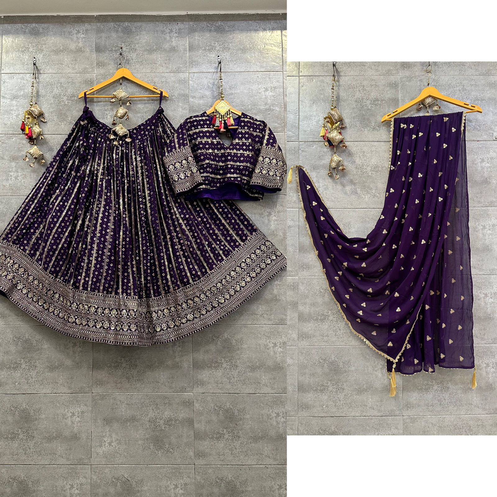 Beautiful Designer Pure Dolla Silk Chaniya Choli