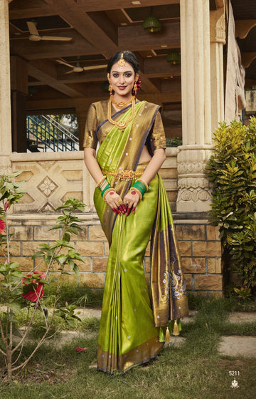 Beautiful Designer Virasat Kanjiveram Silk Saree