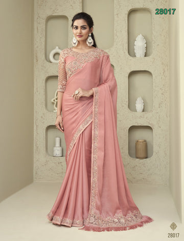 Beautiful Designer Party Wear Soft Silk Saree