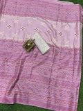 Linen Saree