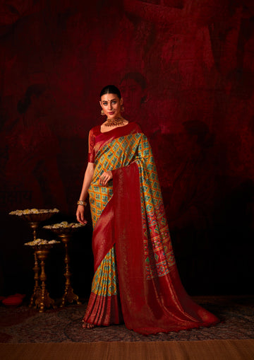 Beautiful Designer Occasion Wear Latest Soft Silk Saree