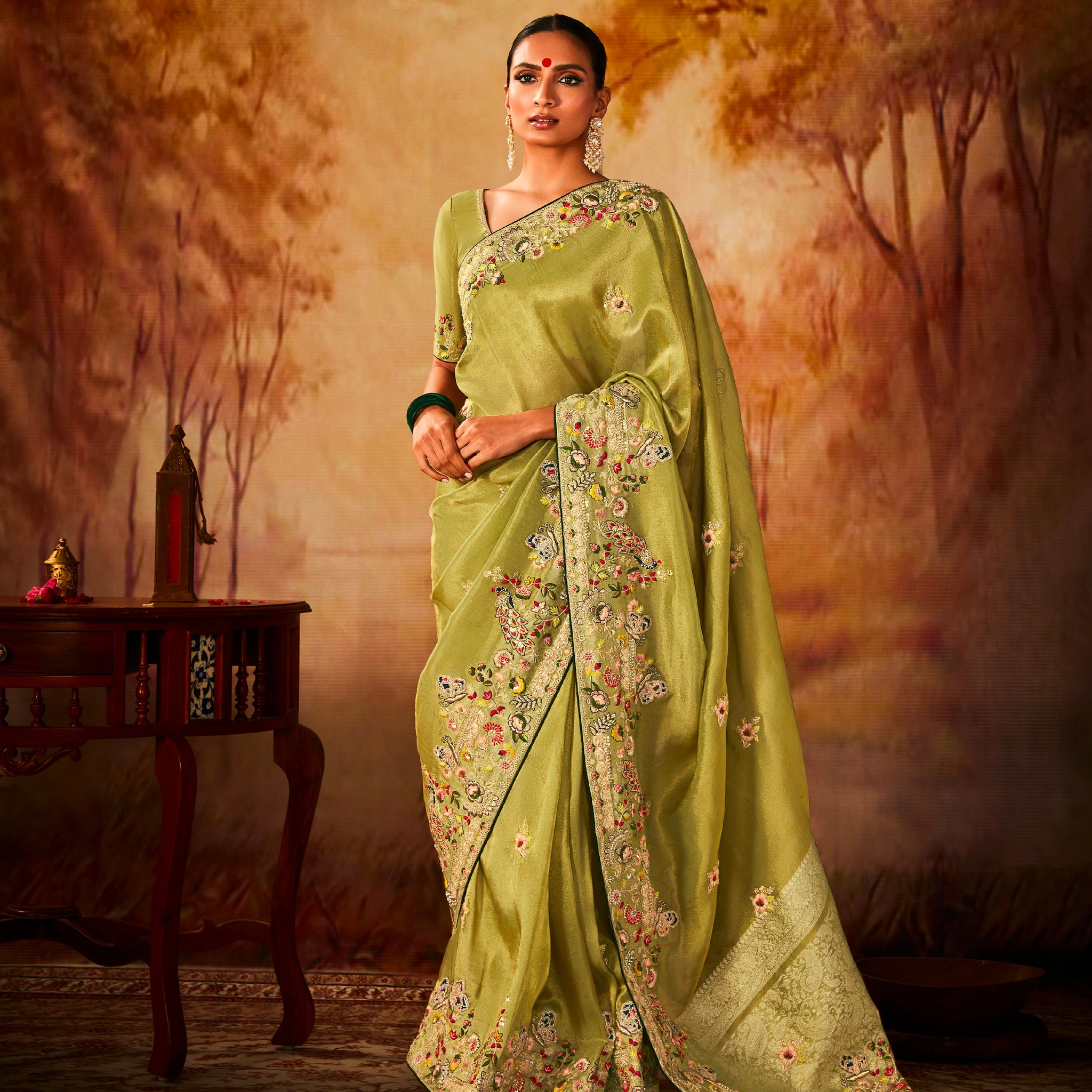 Beautiful Designer Occasion Wear Pure Banarasi Kanjivaram Saree