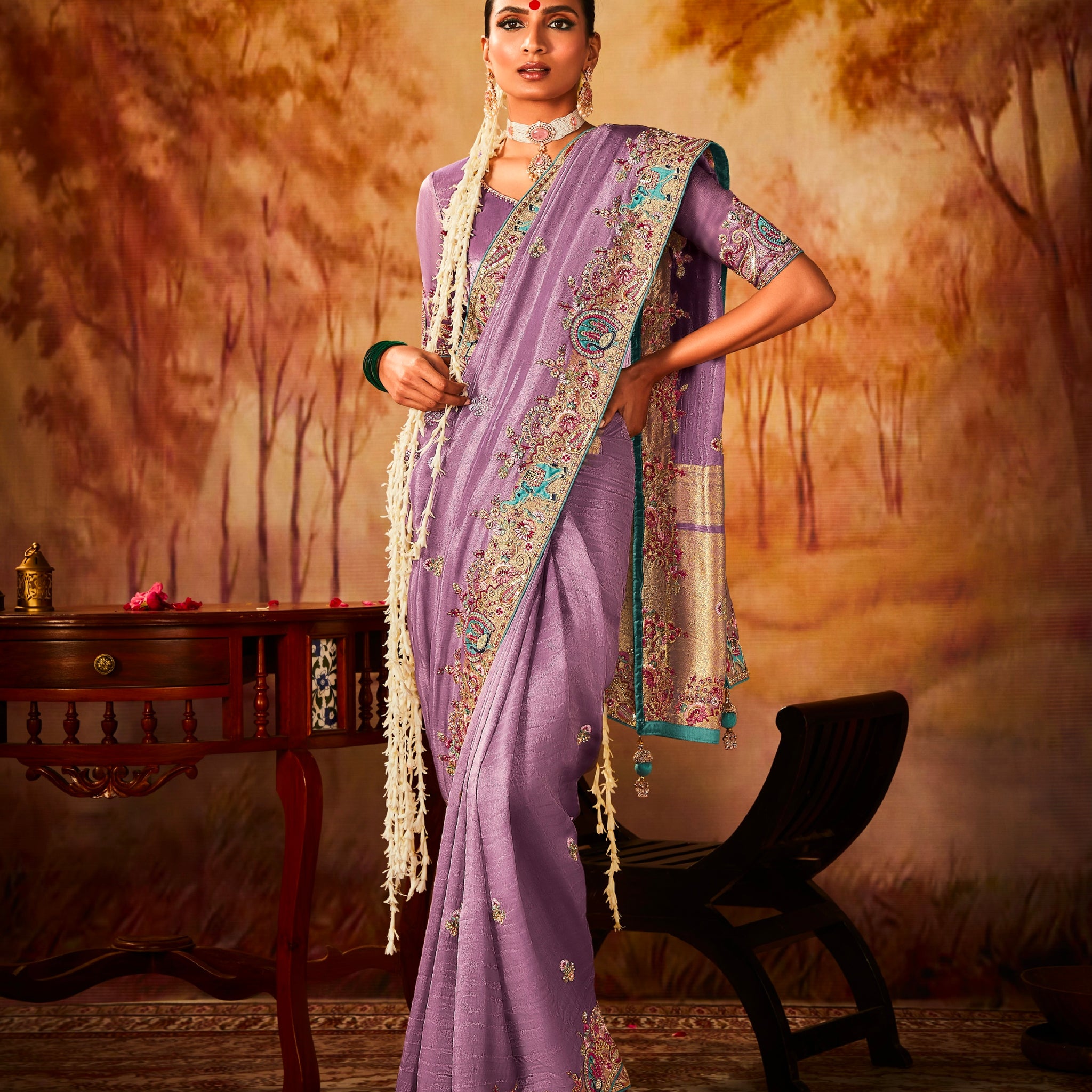 Beautiful Designer Occasion Wear Pure Banarasi Kanjivaram Saree