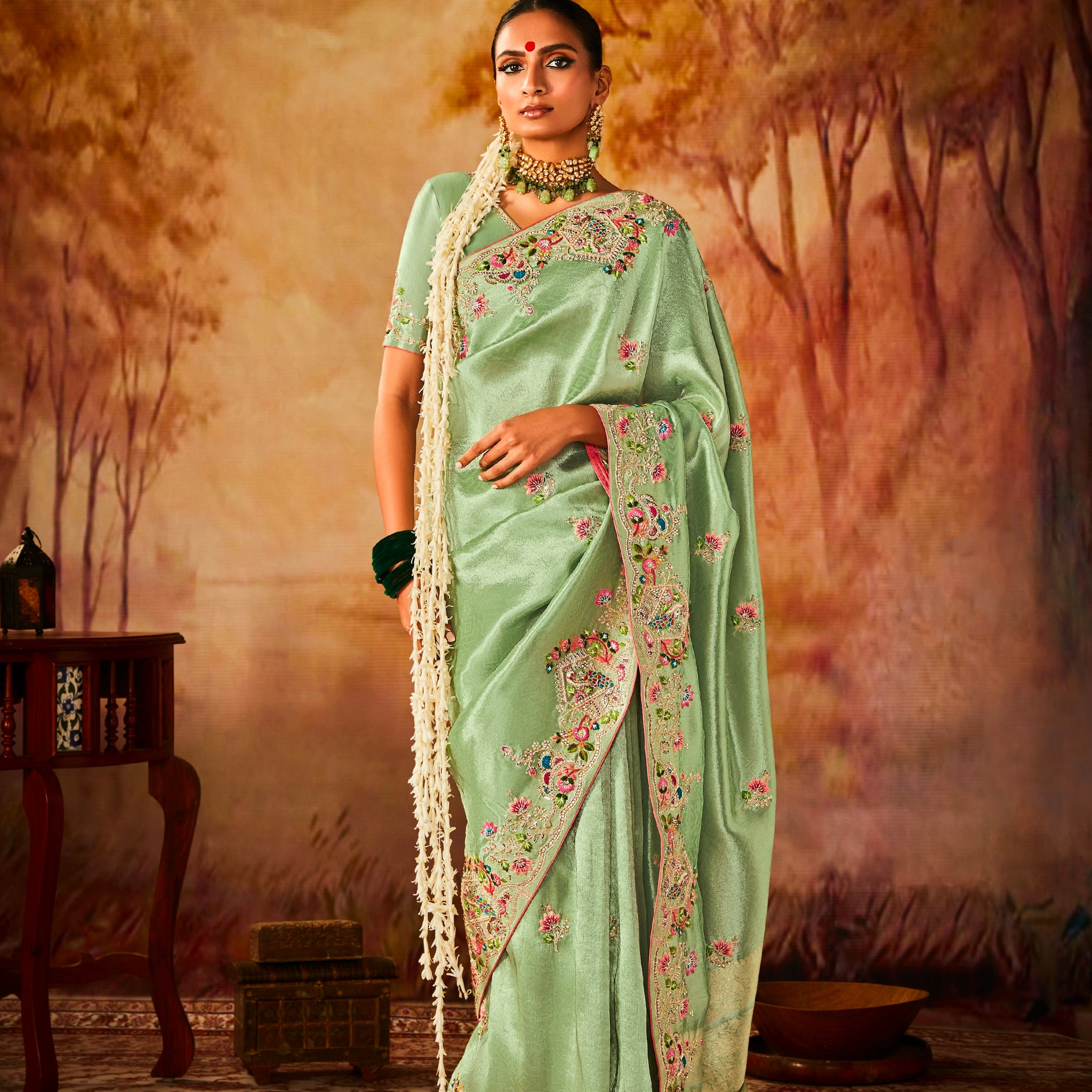 Beautiful Designer Occasion Wear Pure Banarasi Kanjivaram Saree