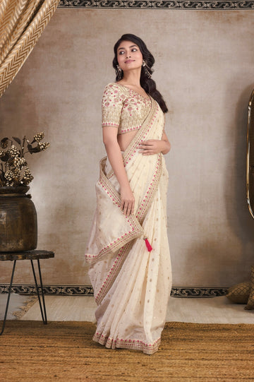 Beautiful Designer Occasion Wear Pure Organza Saree