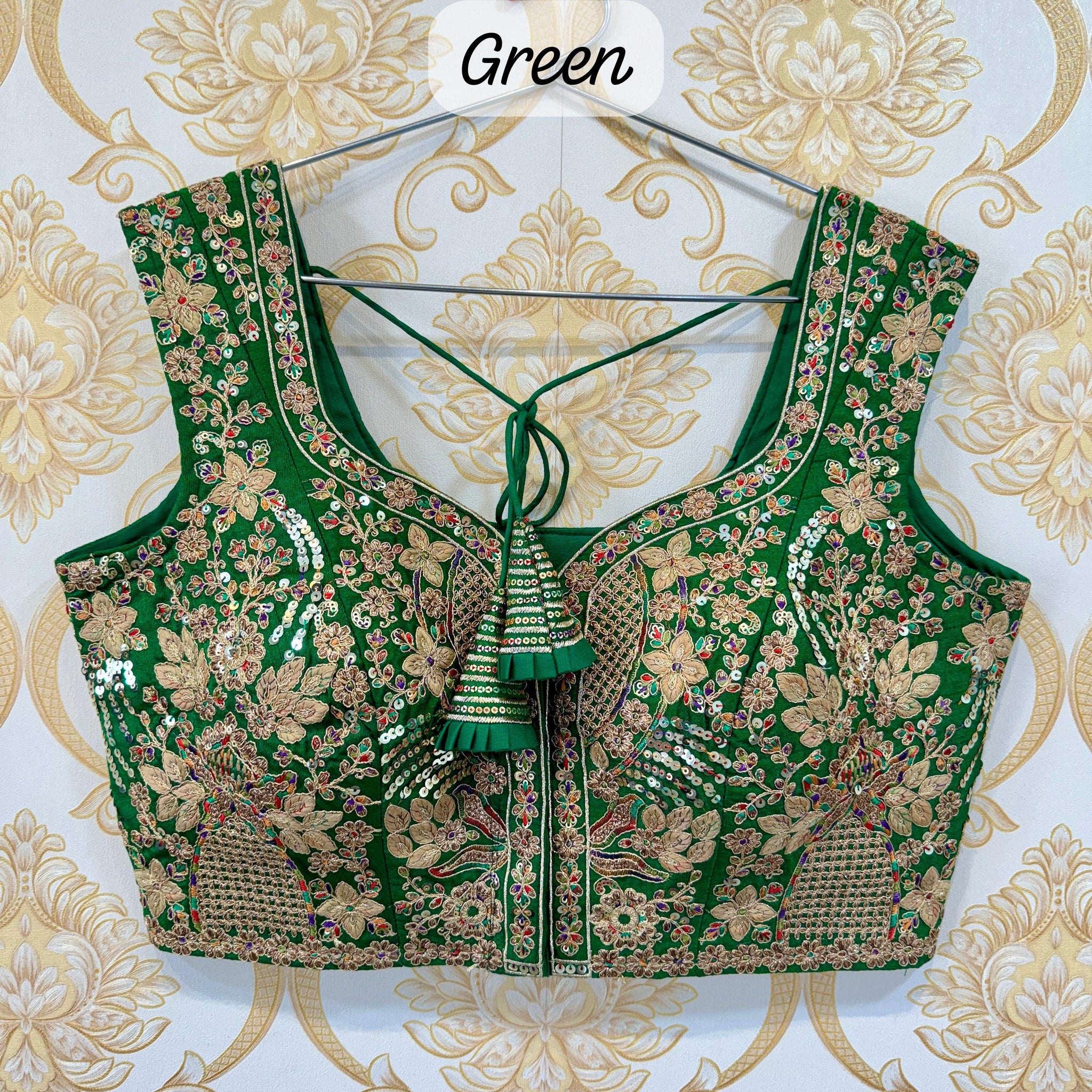 Beautiful Designer Readymade Codding+Thread Work Blouse