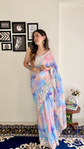 Georgette Sequanc Saree