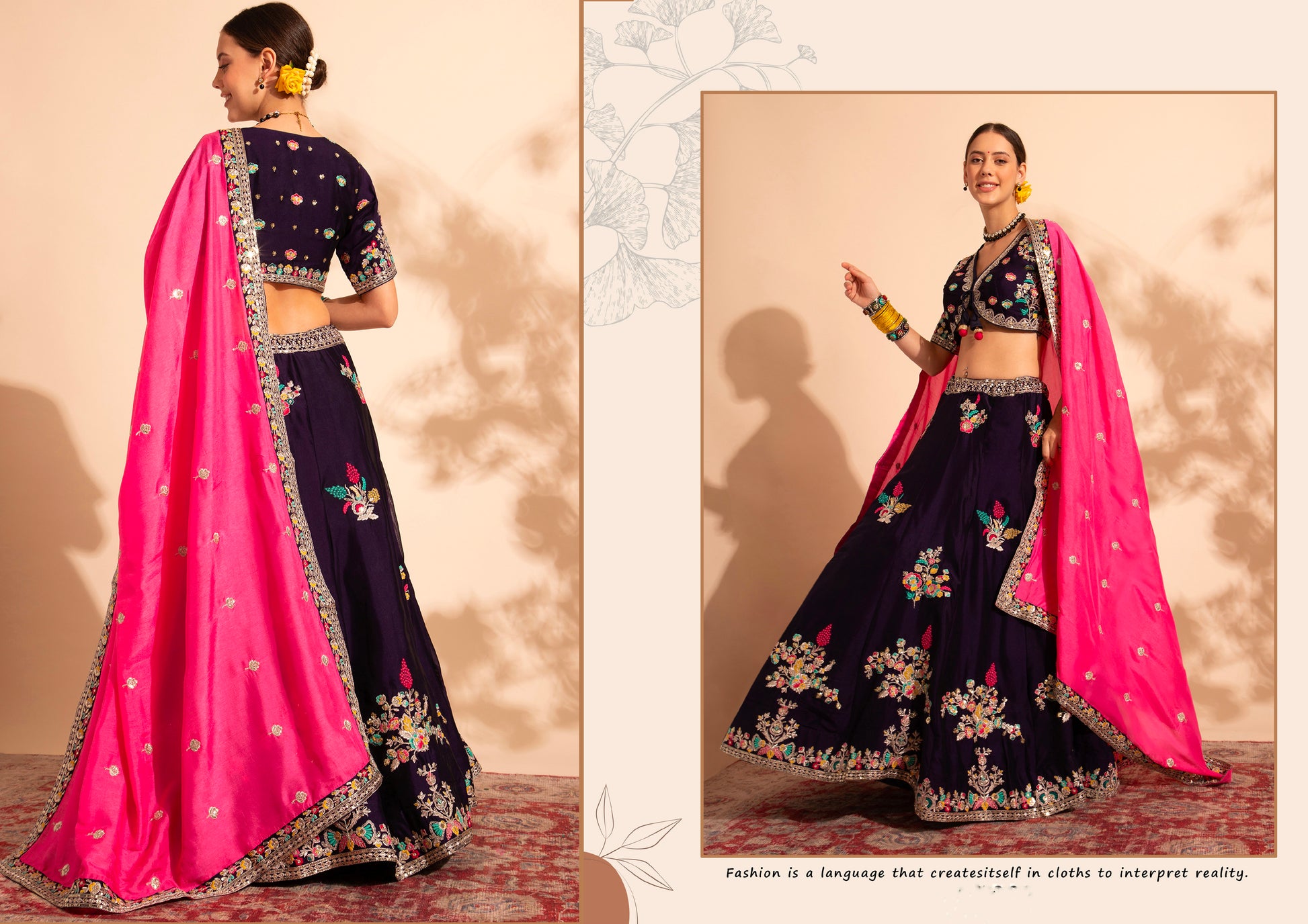 lehenga choli design for ladies