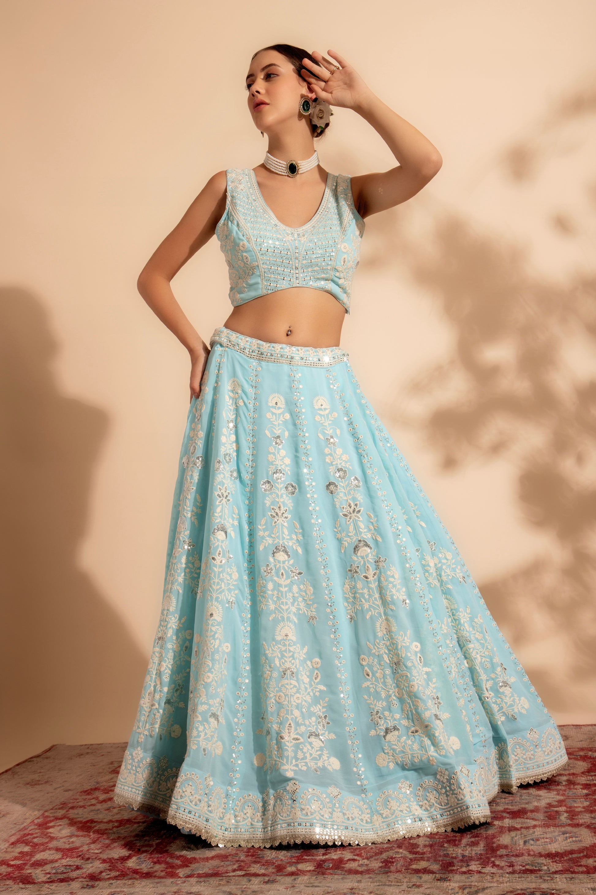 lehenga choli design for ladies