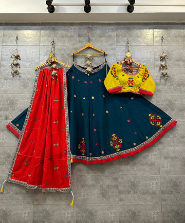 Navratri Cotton Lehenga Choli