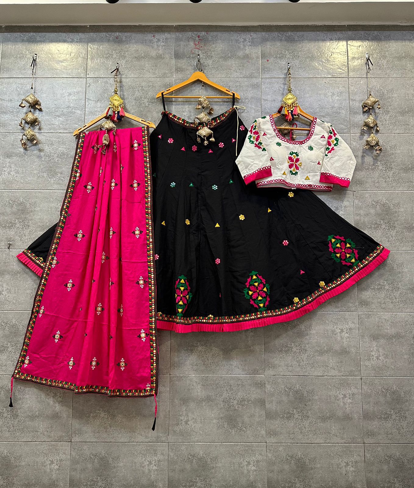 Navratri Cotton Lehenga Choli