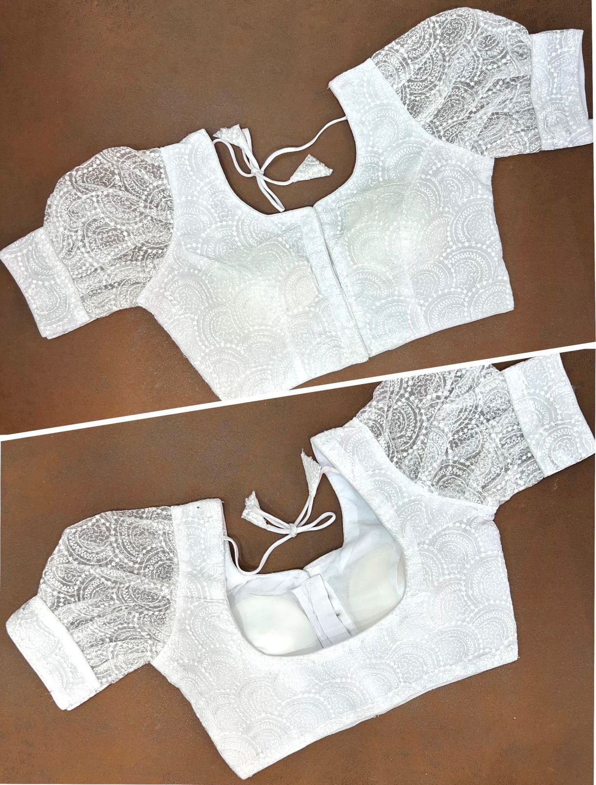 Beautiful Designer Readymade Heavy Net Silky Blouse