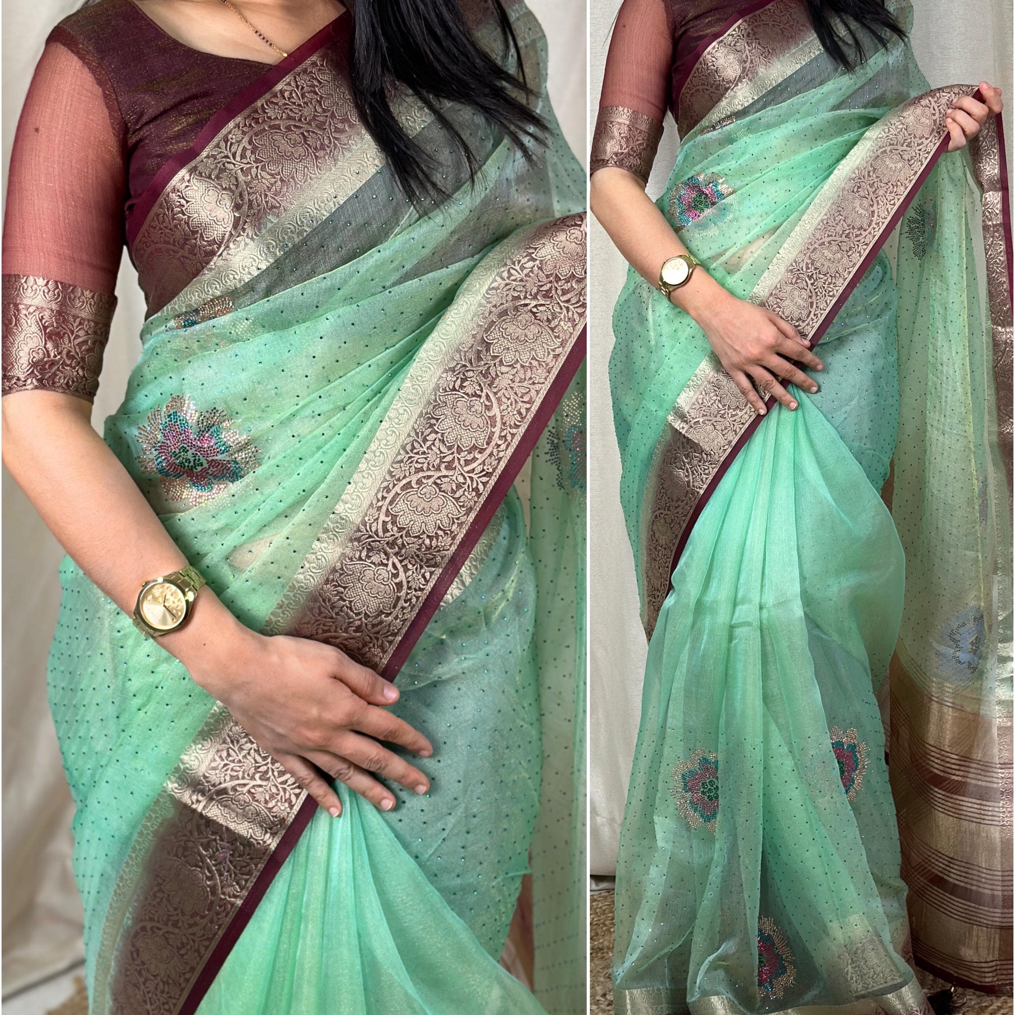 Cotton Silk Saree